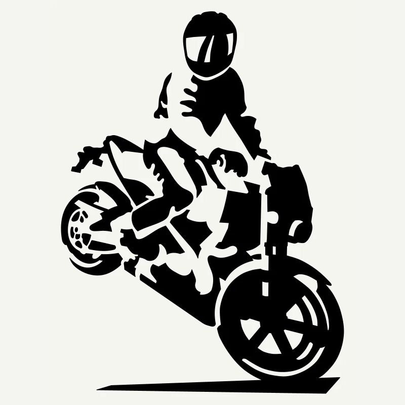 motorcycle stunt