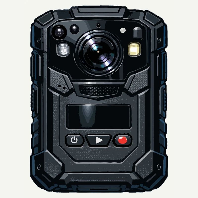 Illustration de caméra d’action robuste