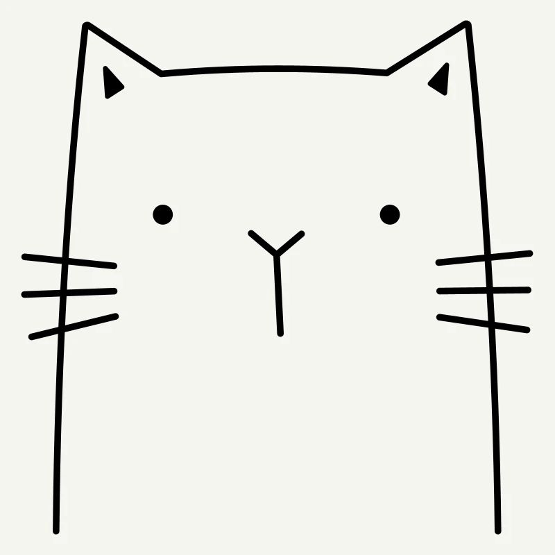 Chat Kitten Idée cadeau pour amis chat