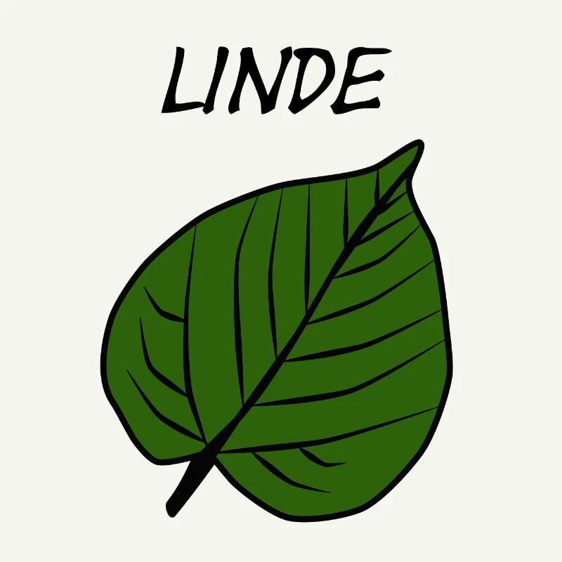 Green leaf pattern nature design