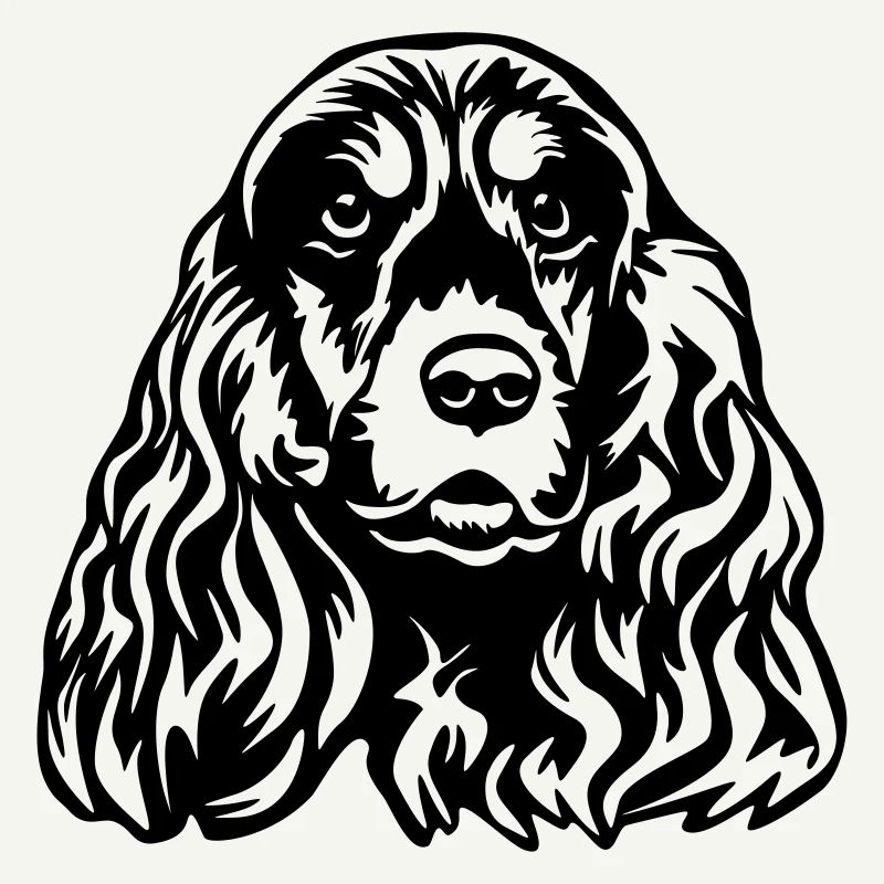 Cocker Spaniel tête