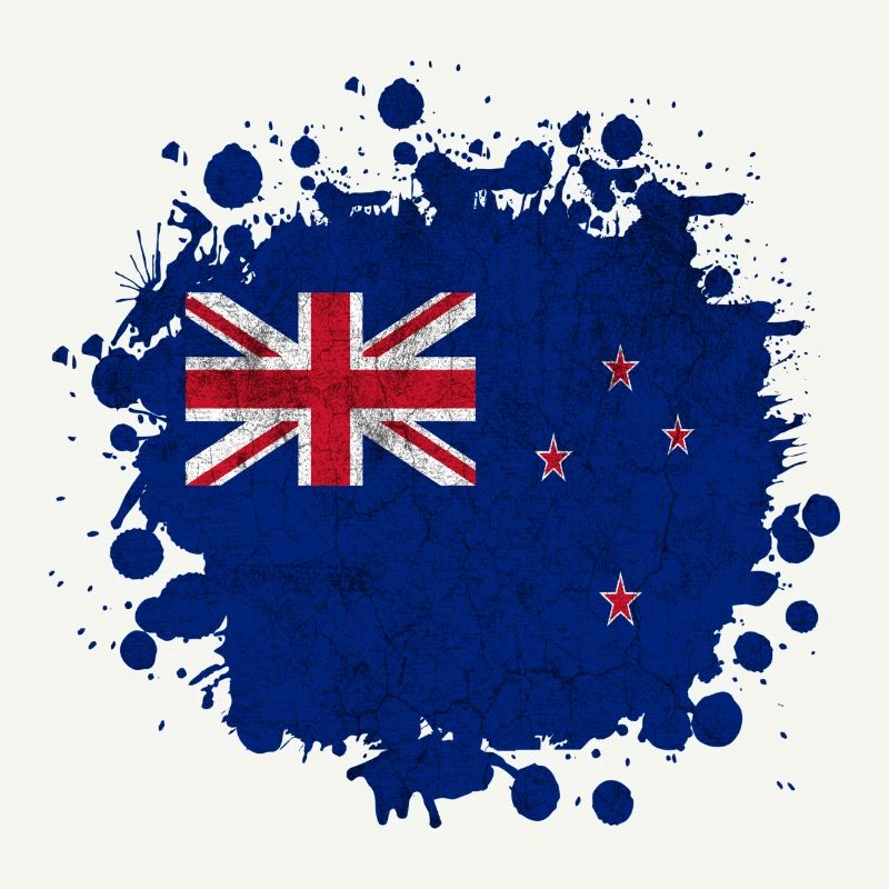 Conception de drapeaux d'éclaboussures vintage de