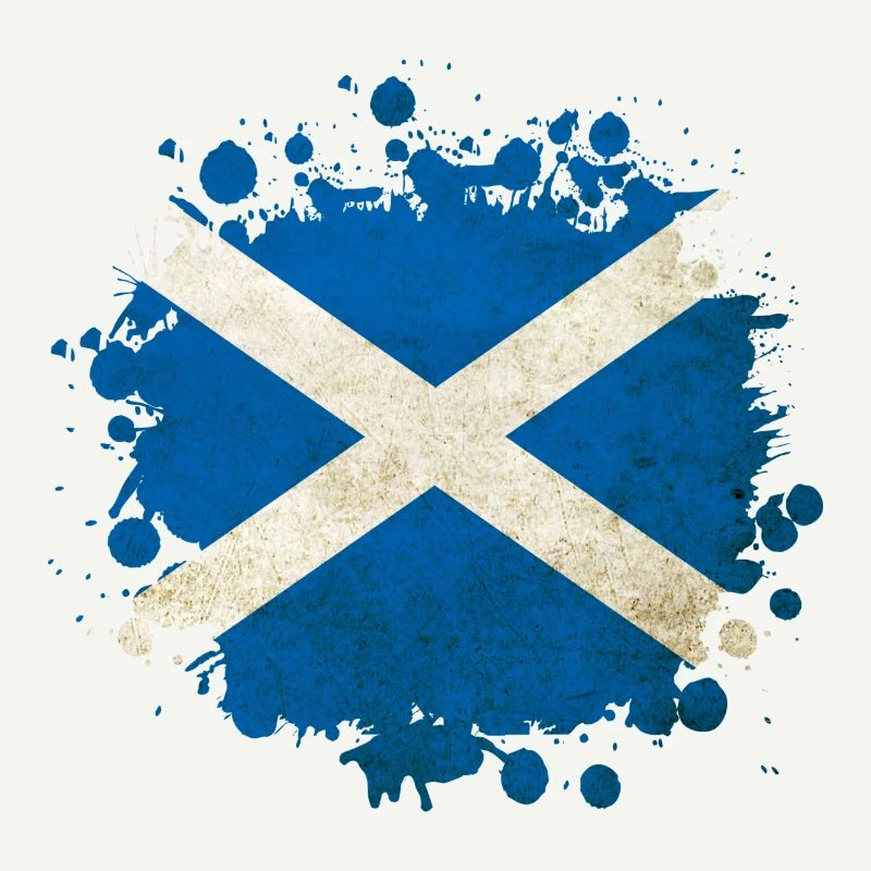 Conception des drapeaux blob en Écosse