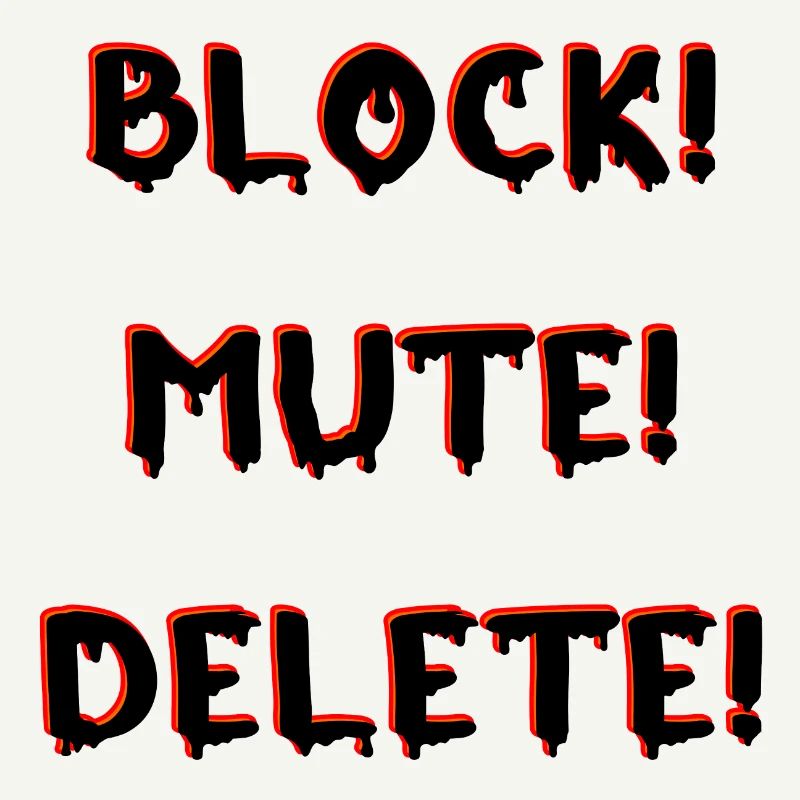 BLOCK MUTE DELETE