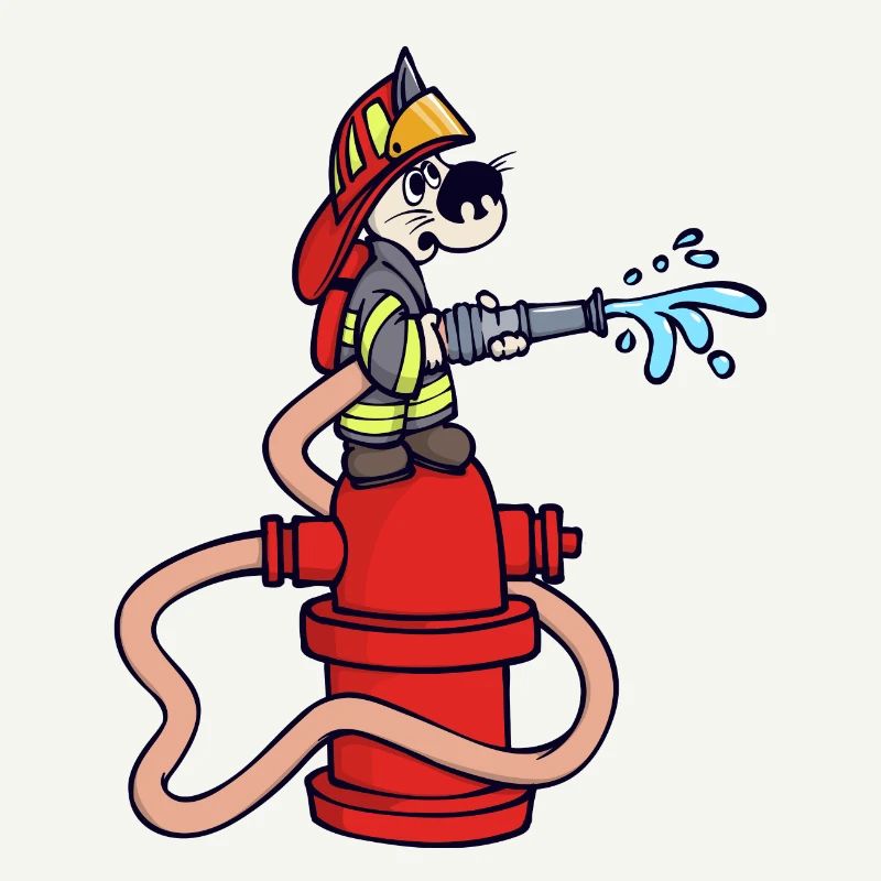 Firefighter Fire Hose Fire Brigade Fire
