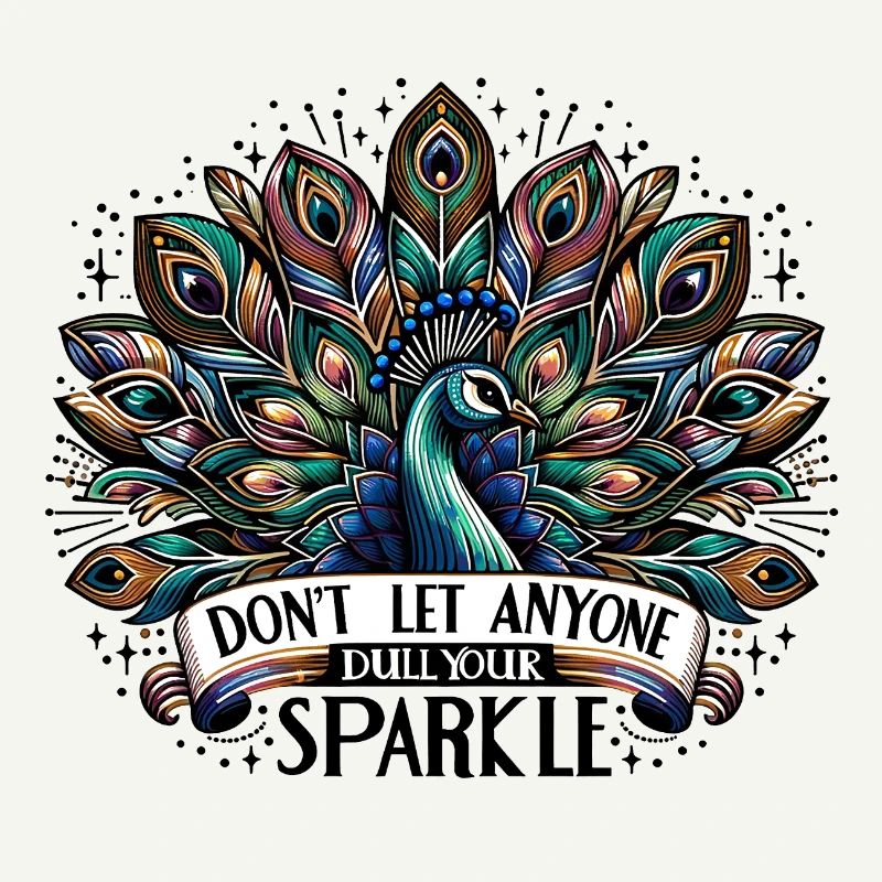 Peacock - Don't Let Aynone Dull Your Sparkle