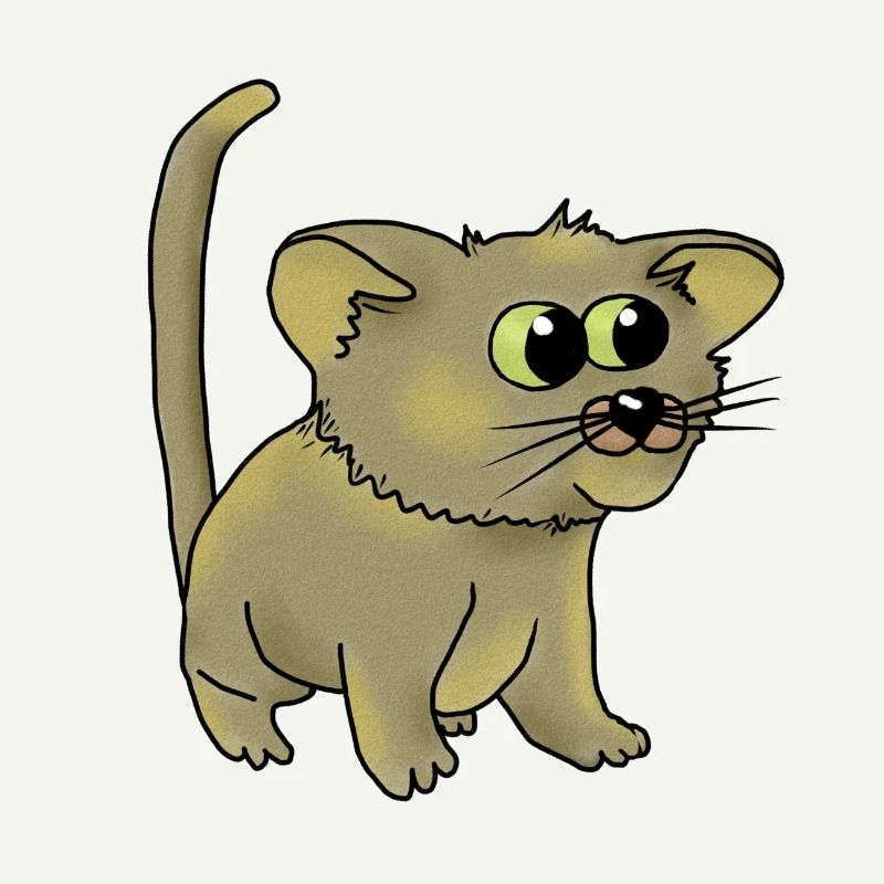 nette Katze