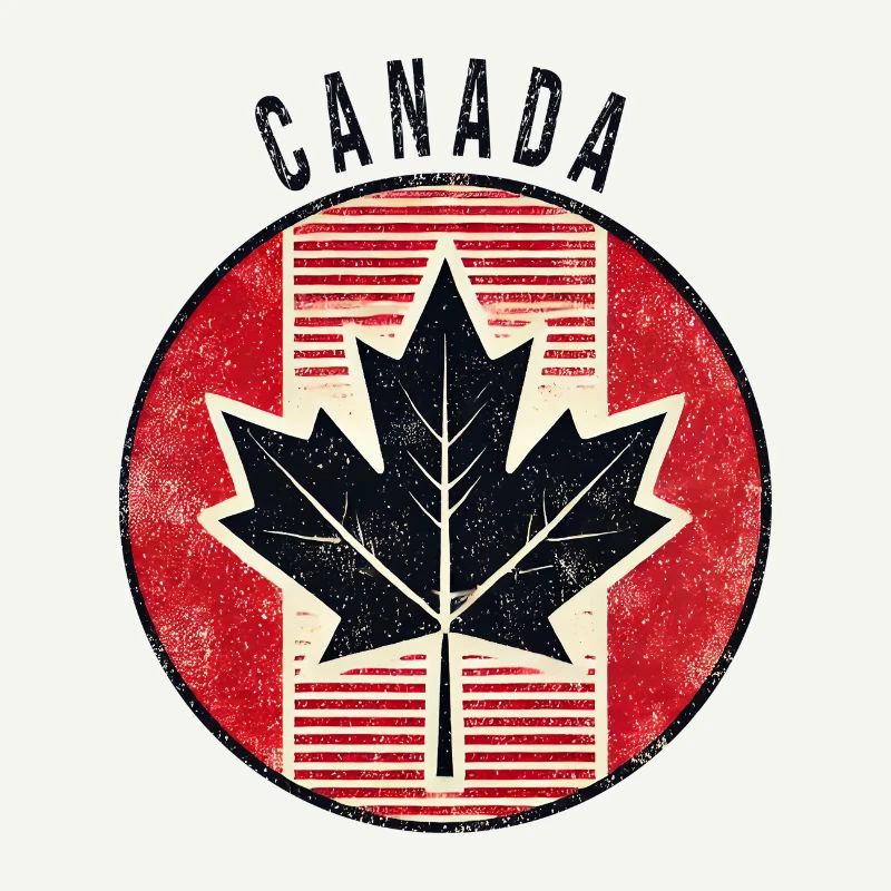 Canada maple leaf design