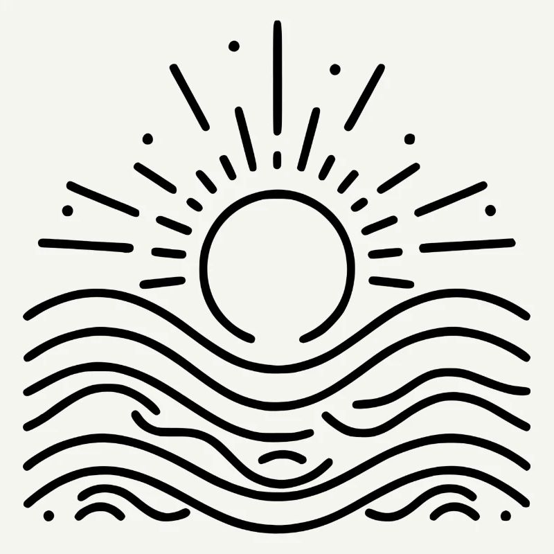 Soleil et mer – Une interaction harmonieuse