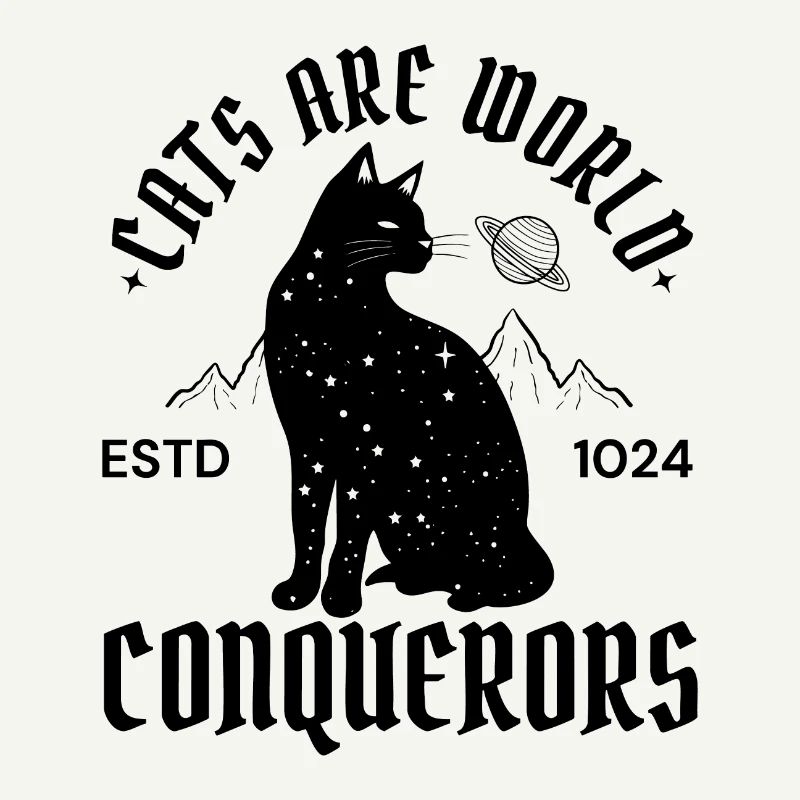 Black Cat Conqueror - Thème Chat Mystique