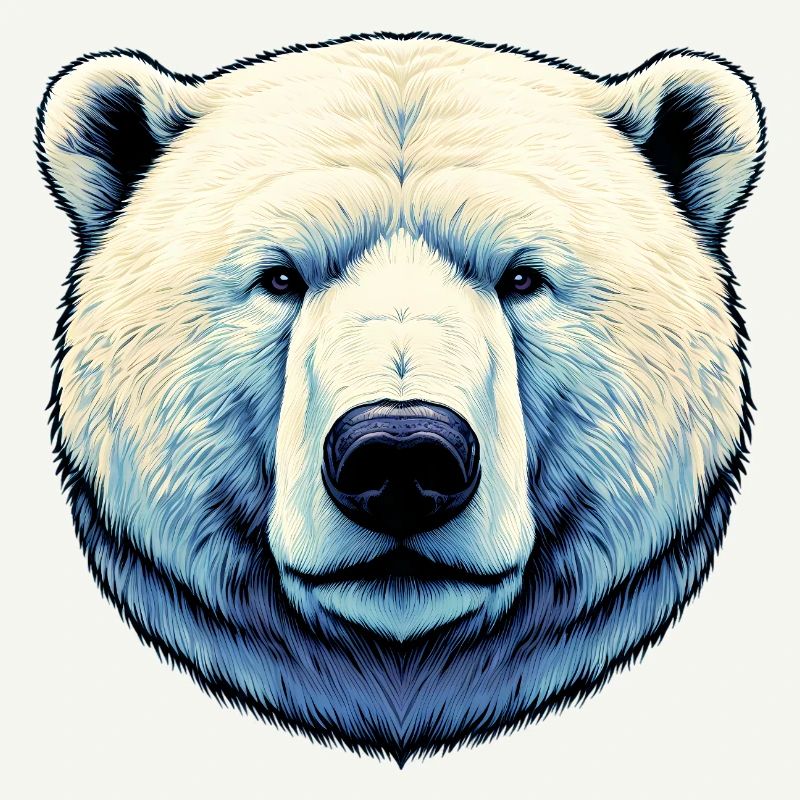 Weißer Eisbär