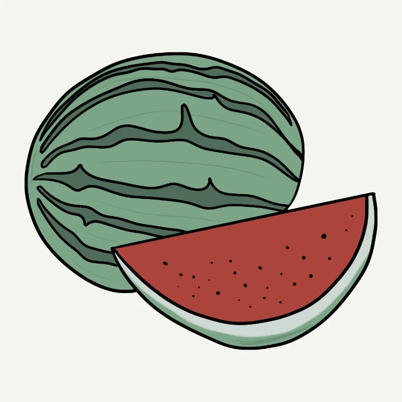 Délicieux fruit pastèque