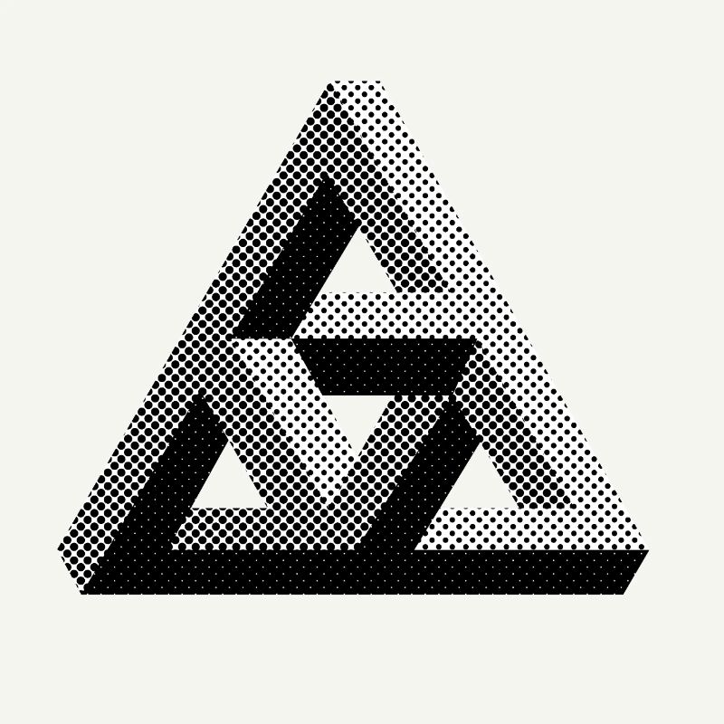 Optical Illusions Design Triangle