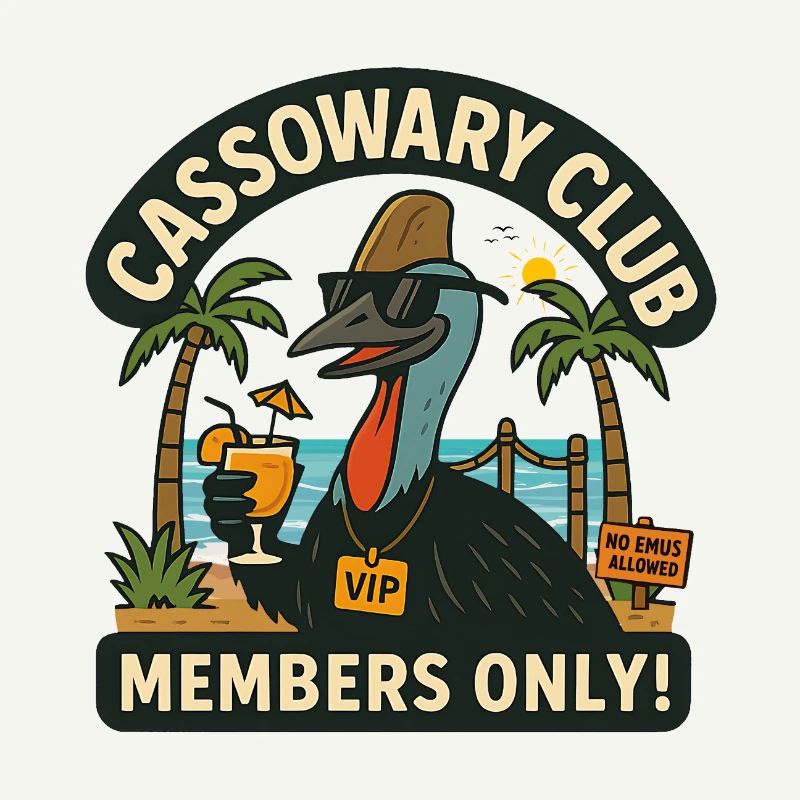 Réservé aux membres de l’Australia Beach Cassowary Club