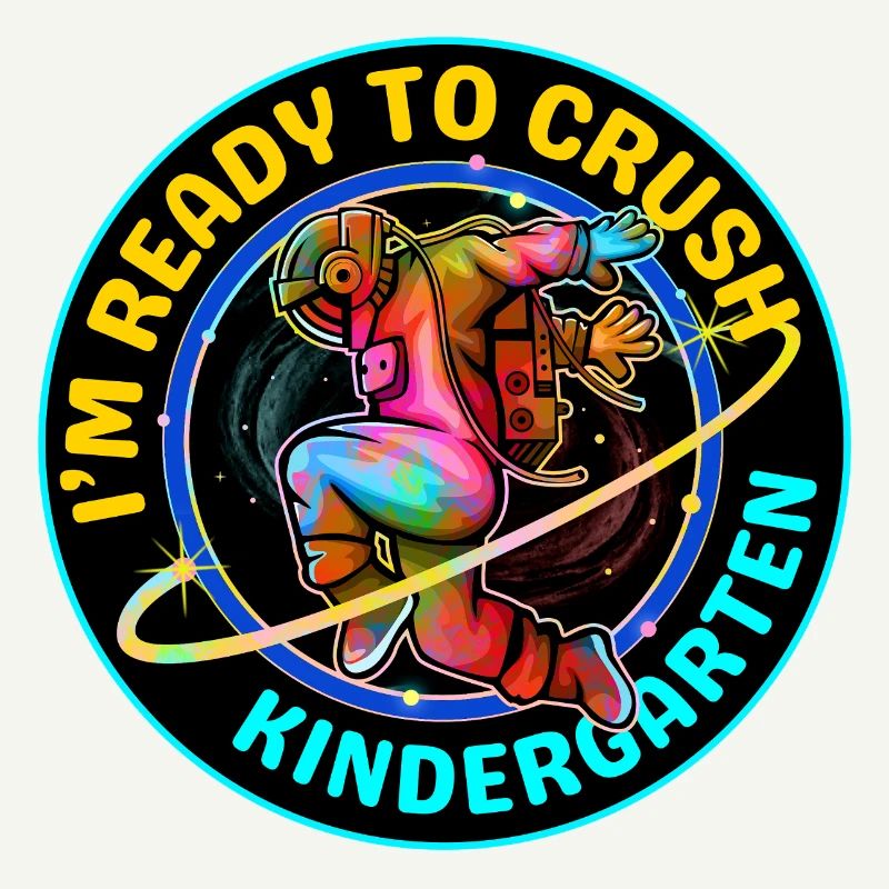 Ich bin bereit, den Kindergarten zu zerquetschen
