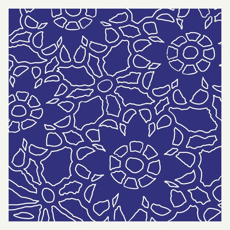 Linear Christmas geometric pattern