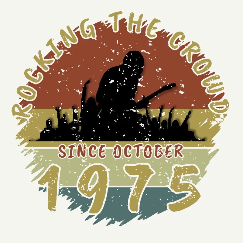 50. Geburtstag Rocking the crowd GIT 10/1975