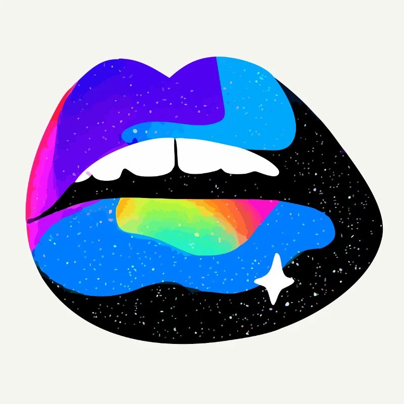 Cosmic Rainbow Lips
