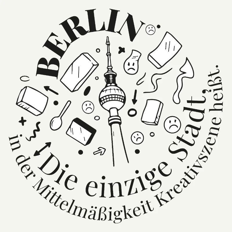 Berlin Tower Creative Motif