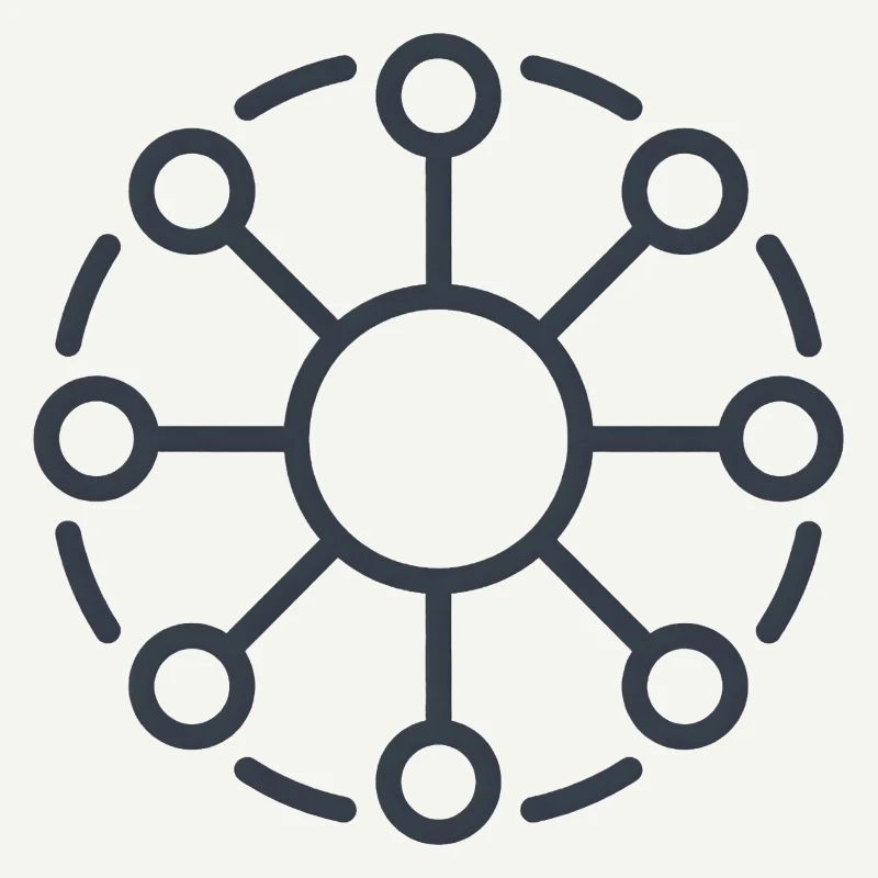 Central Network Core Pattern