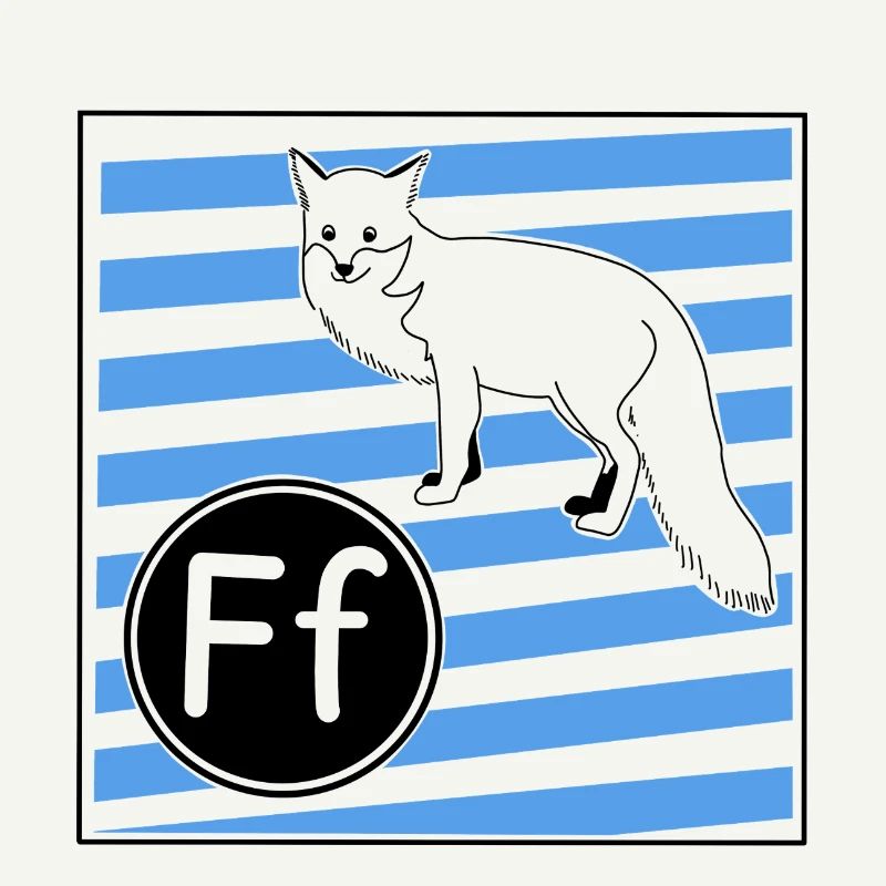 F for Fox (learning to read in primary school)