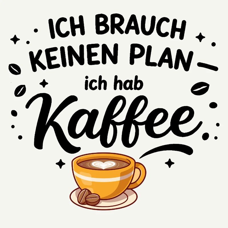 I don't need a plan, I need coffee