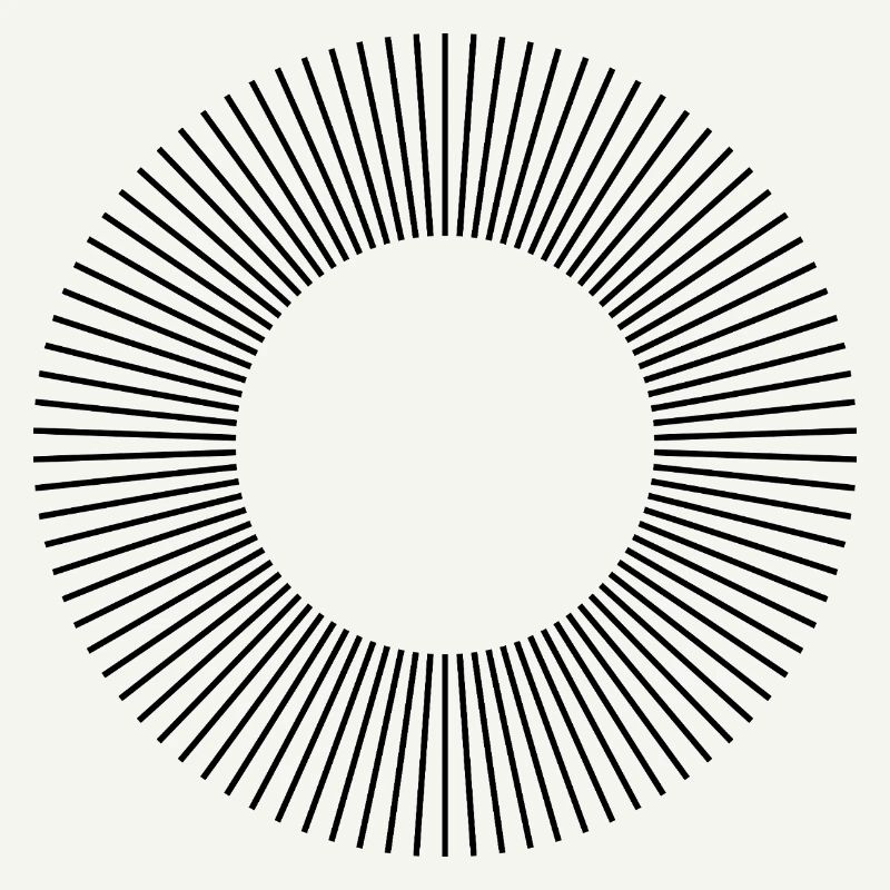 lines circle composition design