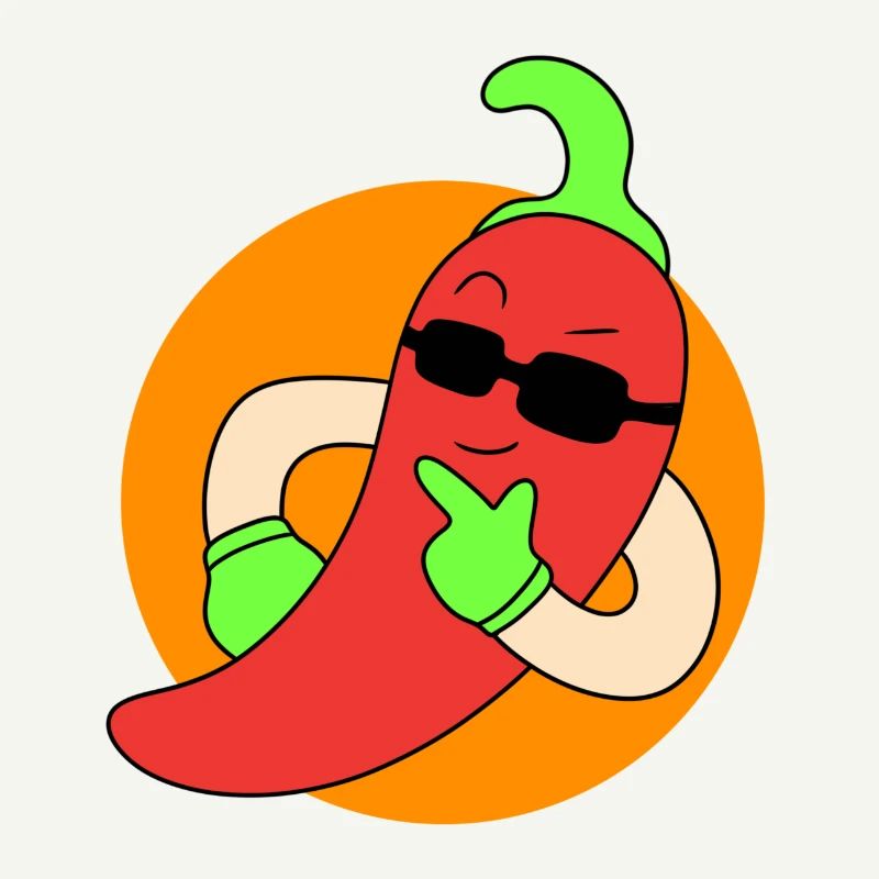 Cool chilli pepper