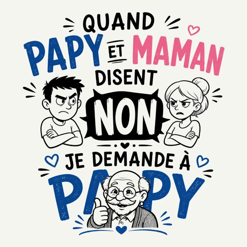 Je demande à Papy !