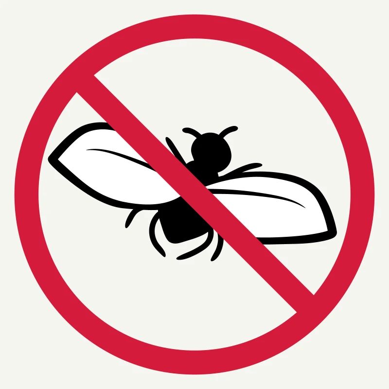 Bouclier interdit de mouche