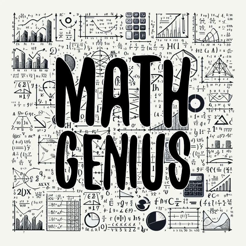 Math Genius Math Genius Math cadeau