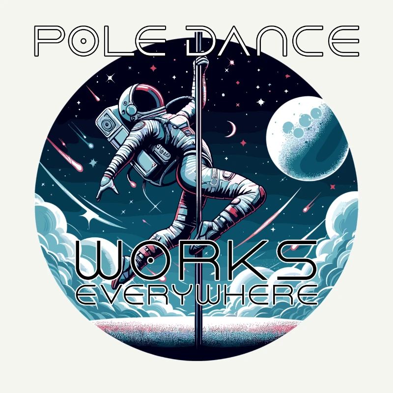 Pole Dance Astronaut Pole Dance Gift