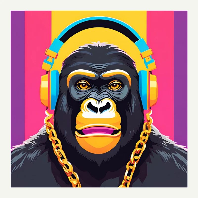 gorilla, primate, monkey