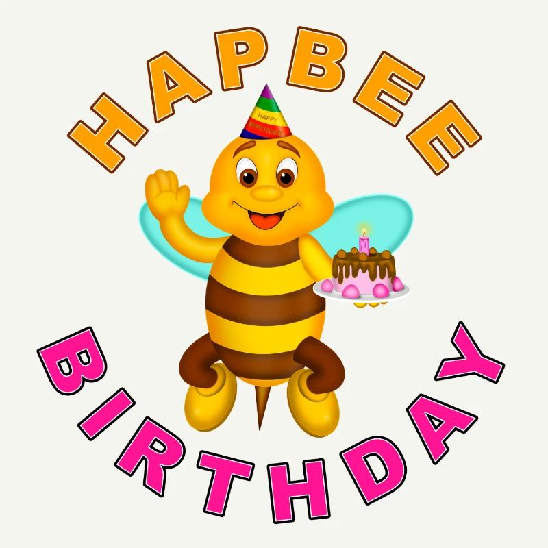 HAPBEE Birthday with text 2