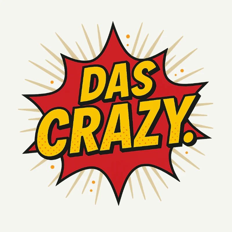 Comic Explosion Text Design