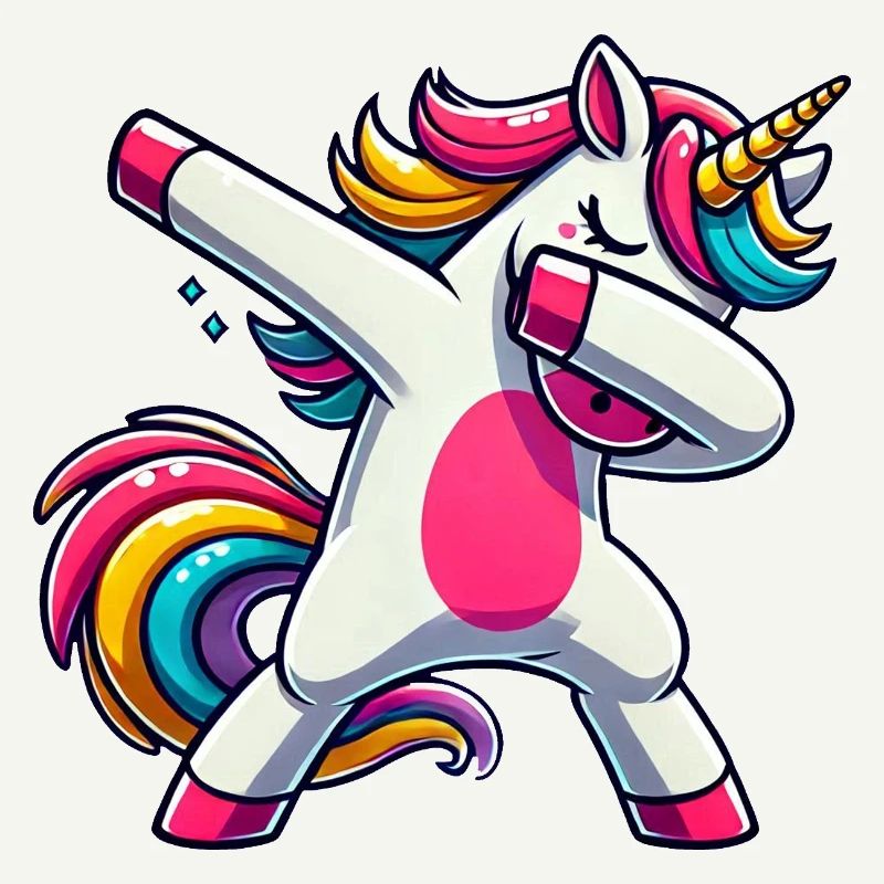 Dab Einhorn Dabbing Einhörner Unicorn Mädchen