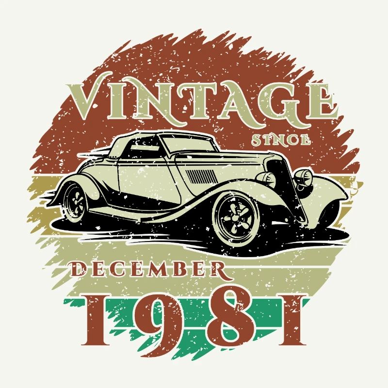 44th Birthday - Classics - Vintage since 12/1981