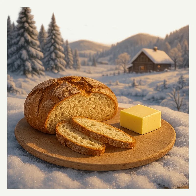 Rustic snack