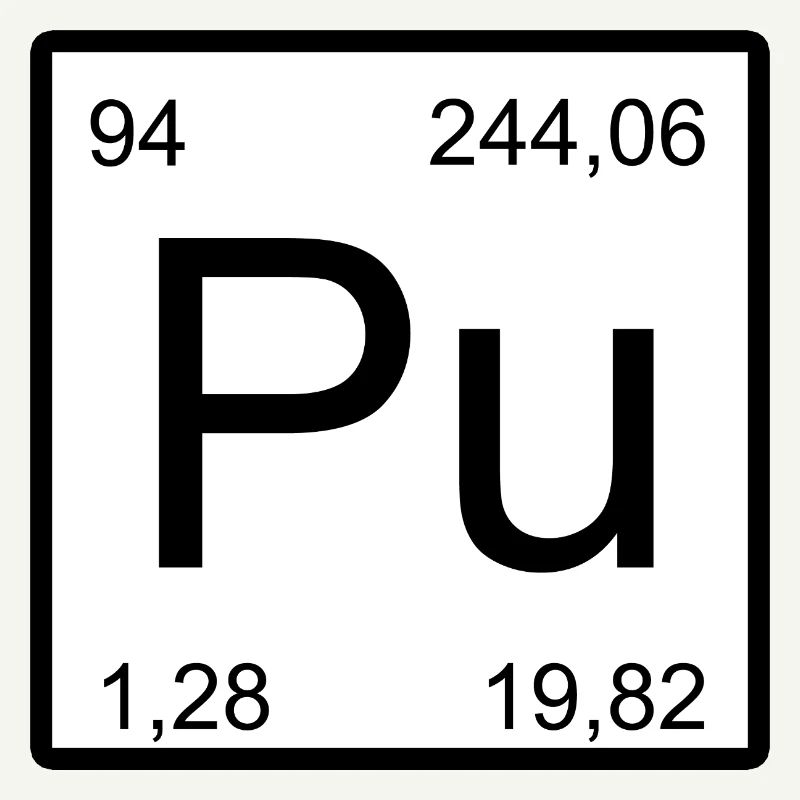 Conception de l’élément de plutonium Pu