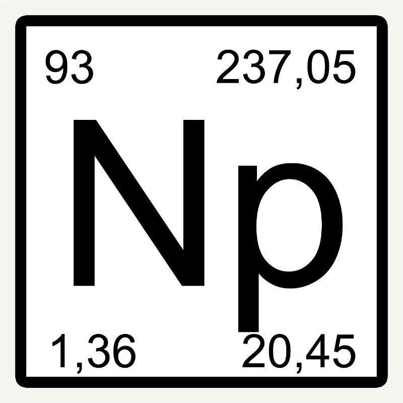 Neptunium Elementar Minimalkunst