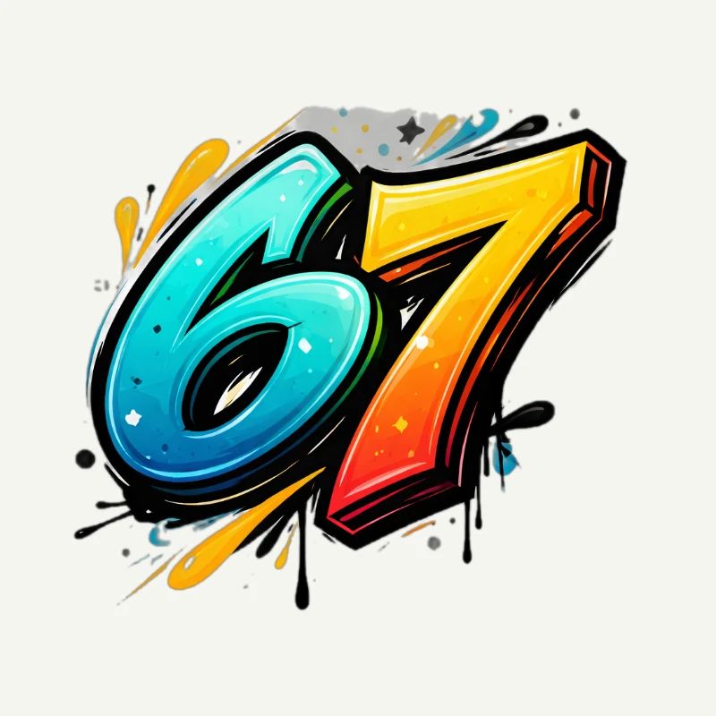 Explosion de couleurs Graffiti 67