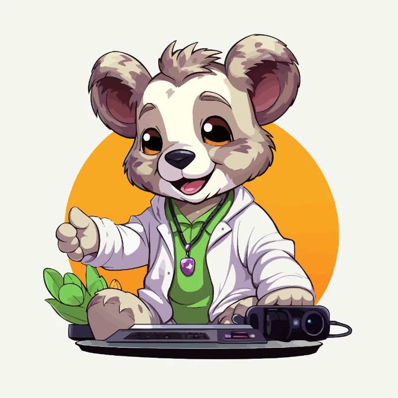 Tech-Koala Creator au look rétro
