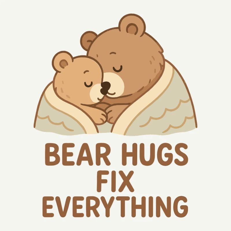 Two Bears Hug – Bear Hugs Fix Everything