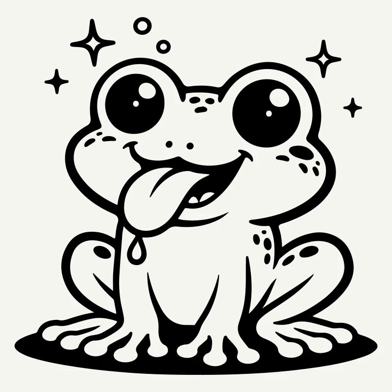 Grenouille Comique Crapaud