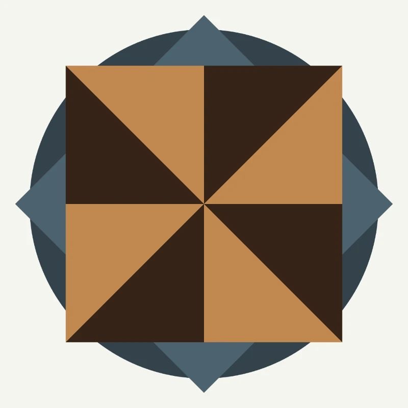 PYRAMID CORE GEOMETRY | Basic Shapes Artwork