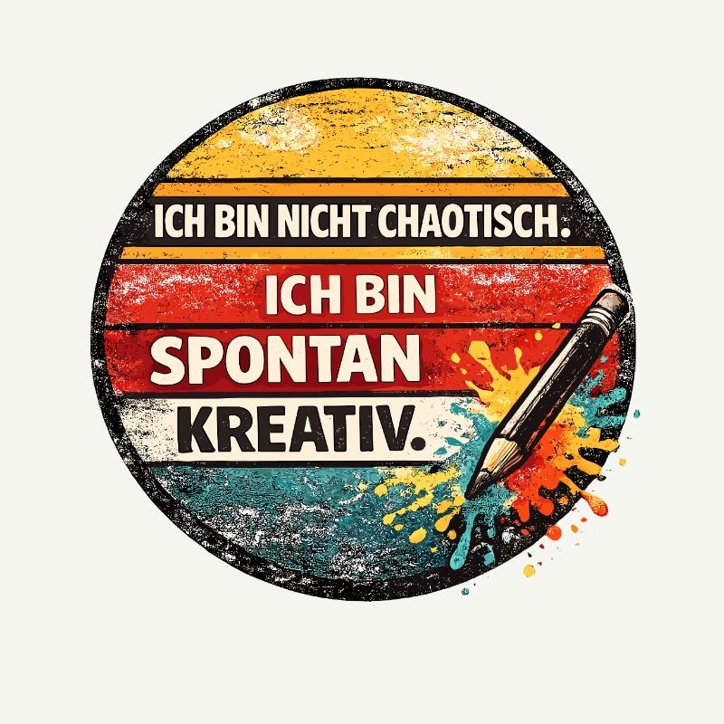 Spontaneously creative: Not chaotic