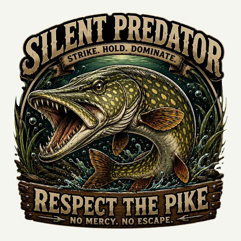 Silent Predator – Conception agressive de pêche au brochet