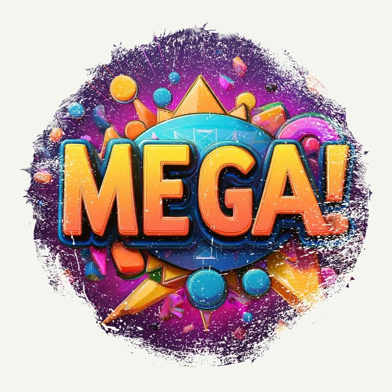 méga texte en 3D