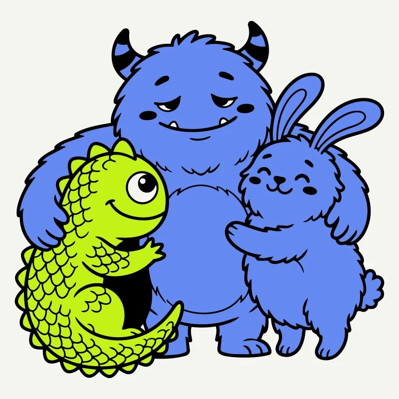 Monstres mignons