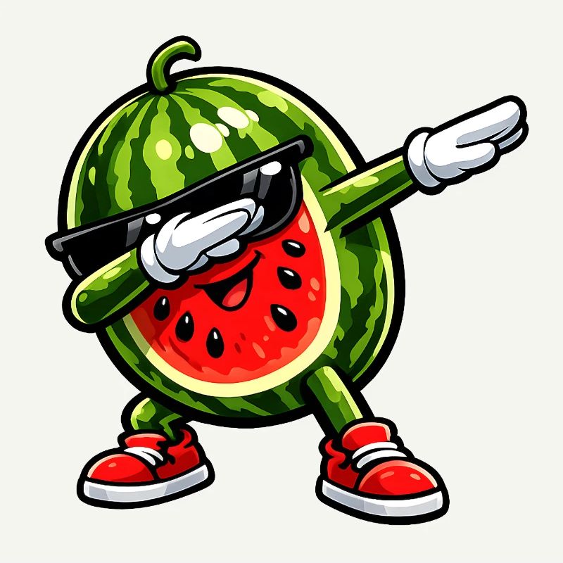 Dabbing Watermelon